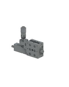 25X25mm Piezo Assist Z-Axis Stage (Vertical Platform/Base), Right Hand Adjuster +/-3mm M2 Threads