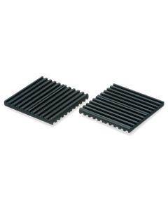 Rubber vibration isolator for breadboards 100mm x 100mm