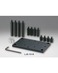Lab Jack Spacer Kit, 100X160mm, Steel, 31/41/81mm Heights, For LJ-, and LJA-10163 Series Lab Jacks  (including M6 and UU versions)