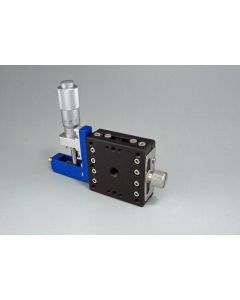40X40mm Piezo Assist Z-Axis Stage (Vertical Platform/Base), Right Hand Adjuster +/-6.5mm M3 Threads