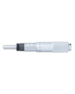 25mm Travel Micrometer Head, Round Tip, 9.5mm Shank Diameter