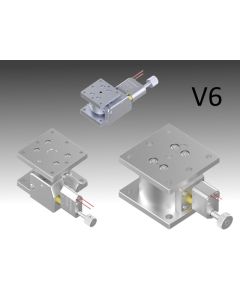  Z-Axis (Vertical Travel)Vacuum Compatible Stainless Steel Piezomotor Linear Stages