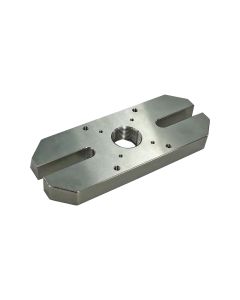 Base plate for 40mm and 25 mm metric mounts Steel