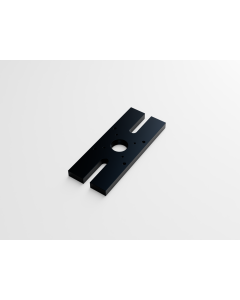 Base plate for 40mm and 25 mm metric mounts