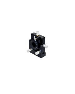 25.4mm Diameter, XYZ, Gimbaled Pitch/Yaw Adjustable Lens Mount, 8-32 Thd. Mounting