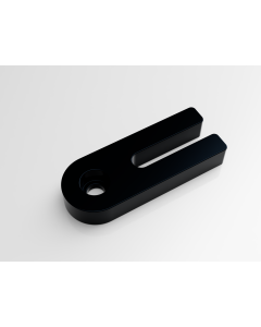 Slotted base plate for Post holders, 65 mm length
