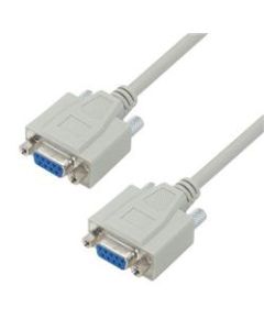 RS-232C Null Cable, Female-Female, 1.8M